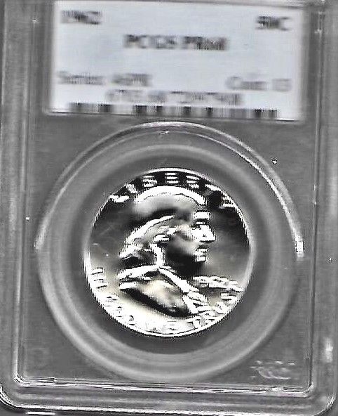 1962-50C FRANKLIN GRADED BY PCGS PF-68 NGC PRICE 68 105.00////LOOK HAVE LASTER