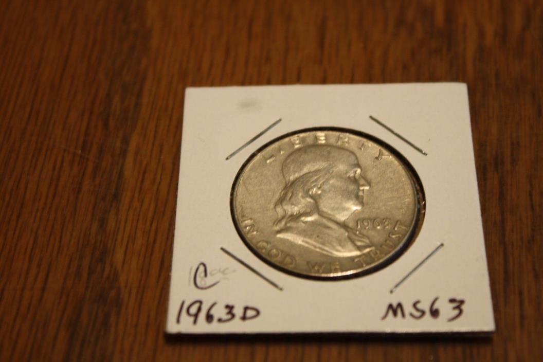 1963D Franklin Half Dollar (C)