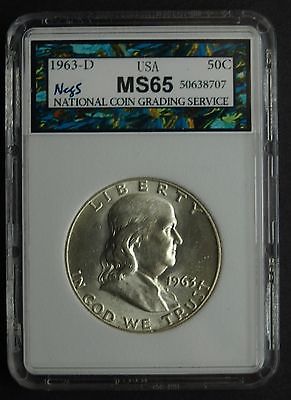 1963-D Franklin Half Dollar - Mint State