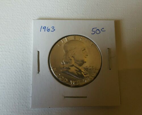 1963 50C Franklin Half Dollar