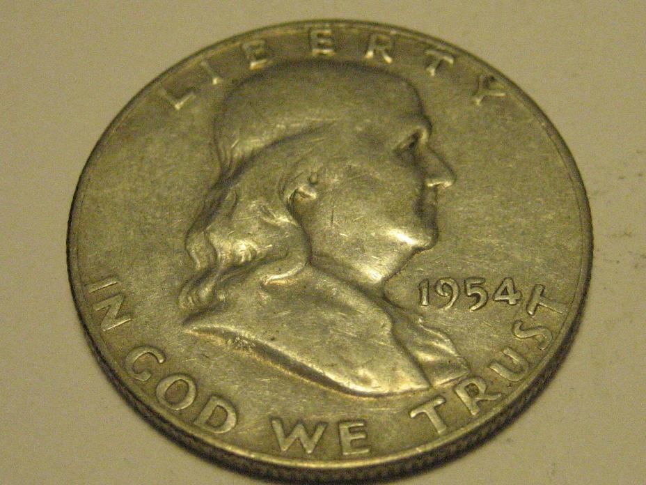 1954-D Franklin Head Half Dollar