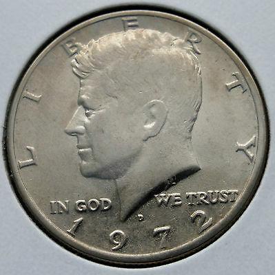 USA - HALF DOLLAR 1972D KENNEDY - NICE GRADE -  CIRC. - (US146)