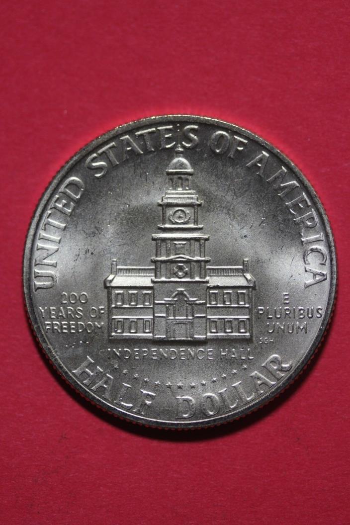 1976 S BU 40% Silver Kennedy Half Dollar Exact Coin Flat Rate Shipping OCE171