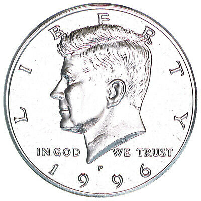 1996 P Kennedy Half Dollar CN-Clad BU US Coin