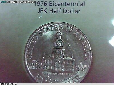 1976 JFK Half Dollar U.S.(50 cents)Coin and Stamp Set