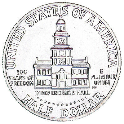 1976 S Kennedy Half Dollar 40% Silver Gem BU Bicentennial US Coin