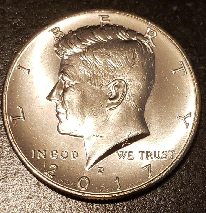 2017-D Kennedy Half Dollar - From US Mint Roll