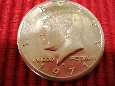 1971 D Kennedy BU Half Dollar Super Sharp
