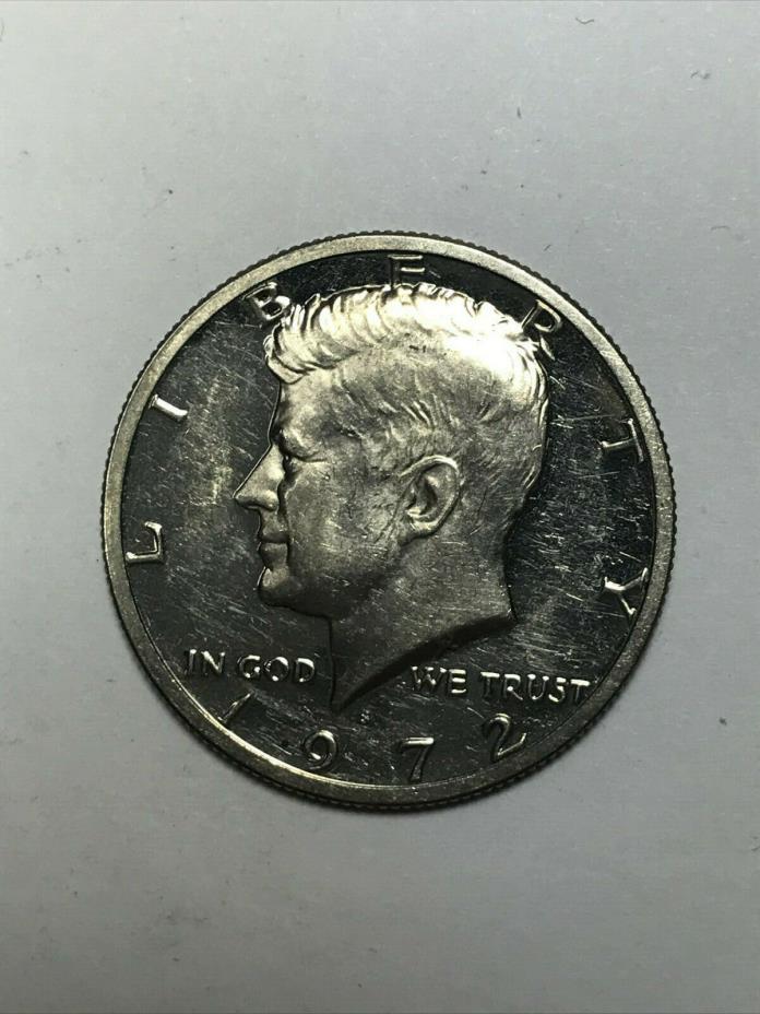 1972-S Clad Proof Kennedy Half Dollar
