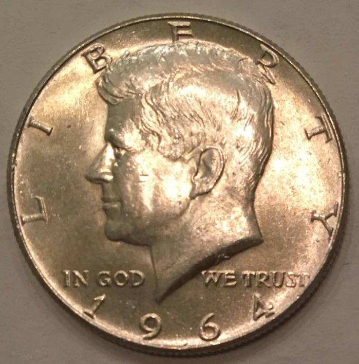 1964 BU Silver Kennedy Half Dollar CP2000