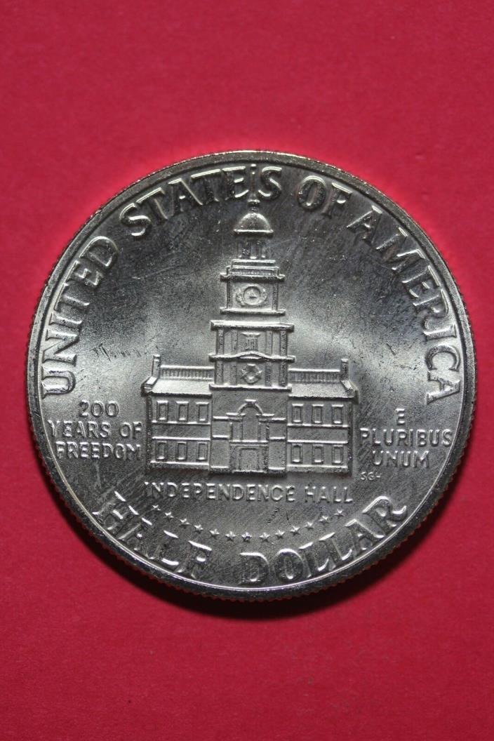 1976 S BU 40% Silver Kennedy Half Dollar Exact Coin Flat Rate Shipping OCE102