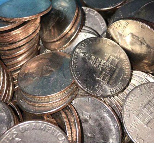 Bicentennial 1776-1976 Kennedy Half Dollar Roll (20 Coins) Mixed Grade Coins