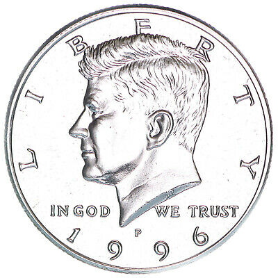 1996 P Kennedy Half Dollar CN-Clad Choice BU US Coin