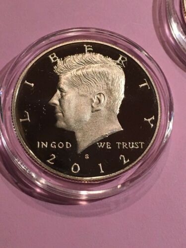 2012 S CLAD KENNEDY HALF DOLLAR-PROOF FROSTED CAMEO