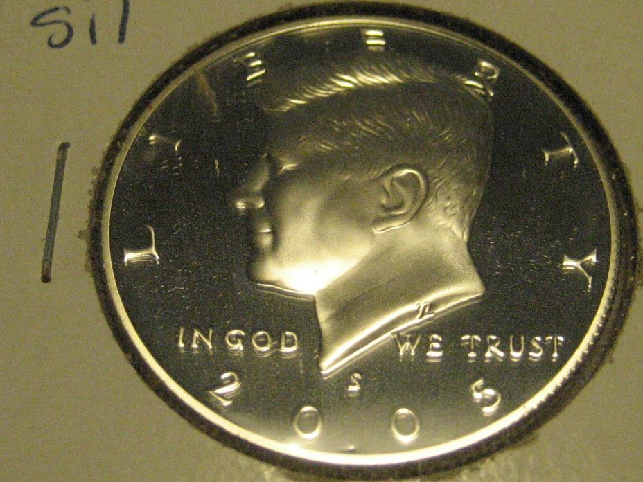 2005-S 90% Silver Proof Kennedy Head Half Dollar