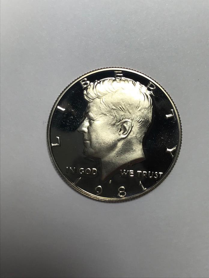 1981-S Type 1 Proof Kennedy Half