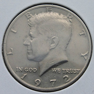 USA - HALF DOLLAR 1972 KENNEDY - NICE GRADE -  CIRC. - (US144)