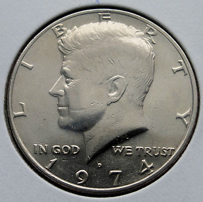 USA - HALF DOLLAR 1974D KENNEDY - NICE GRADE -  CIRC. - (US148)