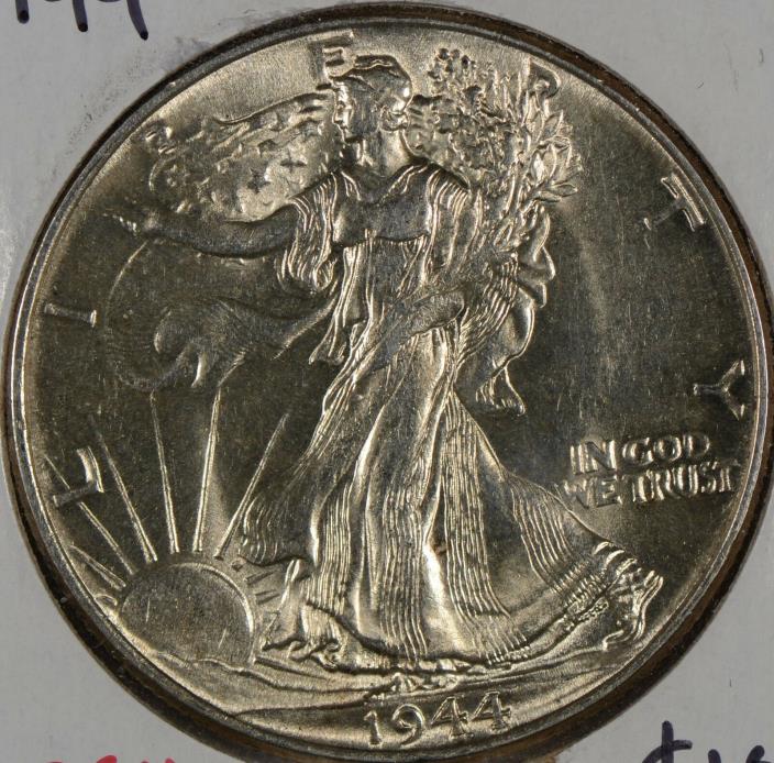 1944 50C Walking Liberty Half Dollar Mint State #143287