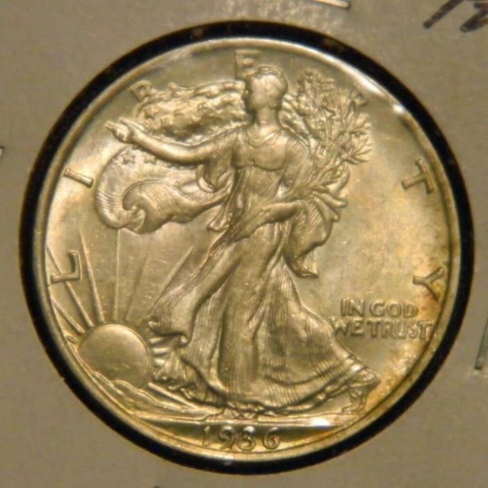 1936 Liberty Walking Half Dollar