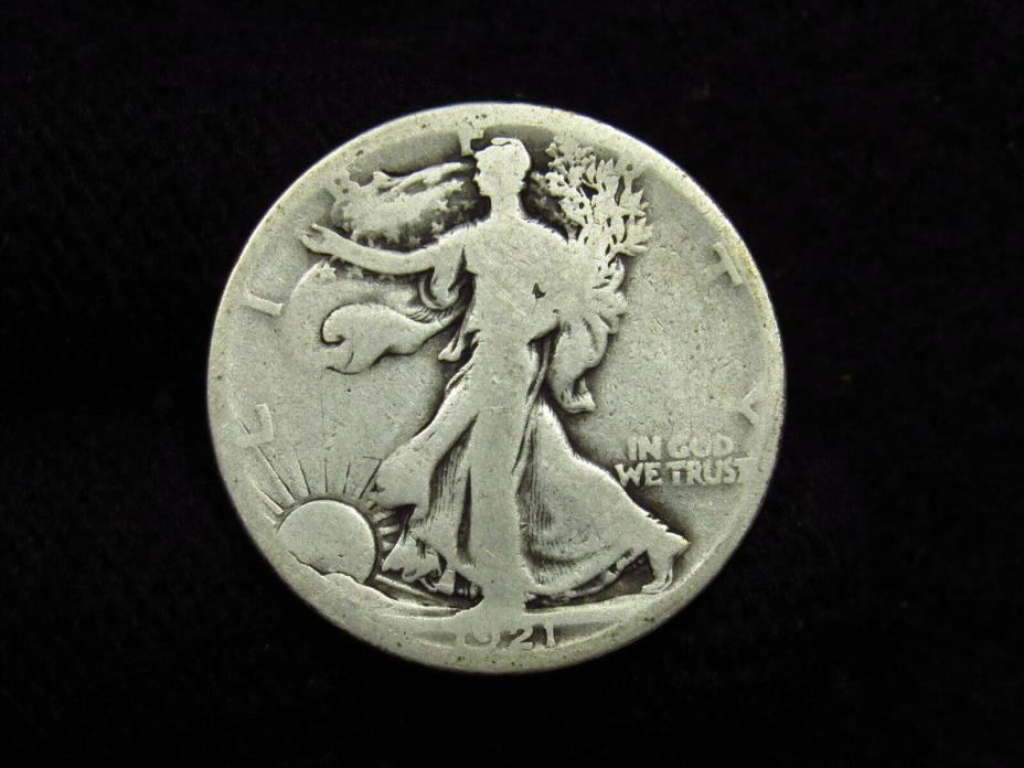 1921-S Liberty Walking Half Dollar