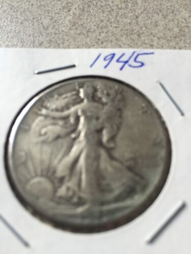 1945 Liberty Walking Half Dollar 90% Fine Silver