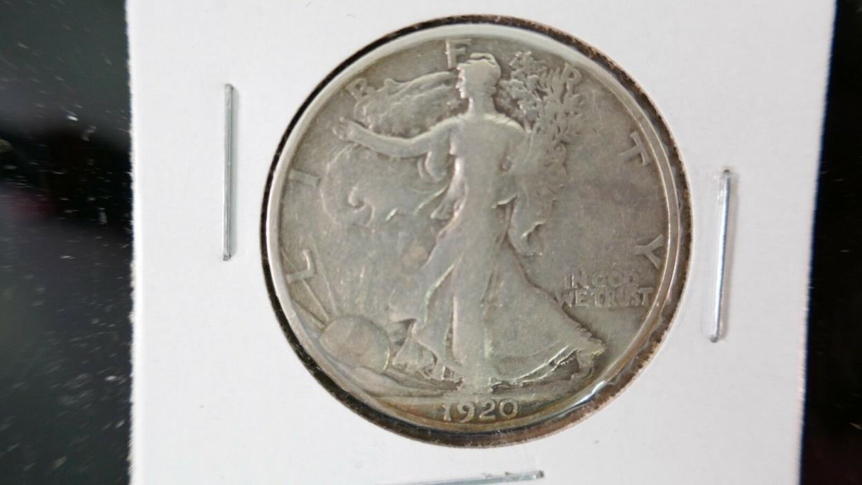 1920-S  50C Walking Liberty Half Dollar #864