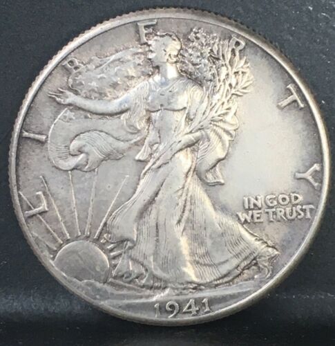 1941 Walking Liberty Half Dollar Silver