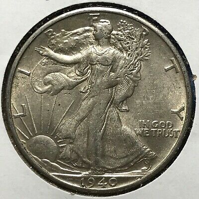 1940-S 50C Walking Liberty Half Dollar (49101)