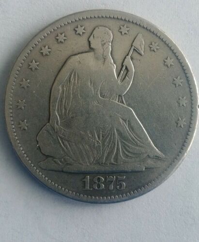 1875-S   LIBERTY SEATED HALF DOLLAR