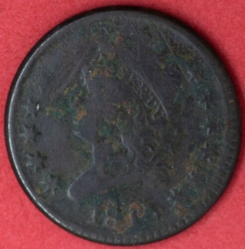 1813 Large Cent Fine Details
