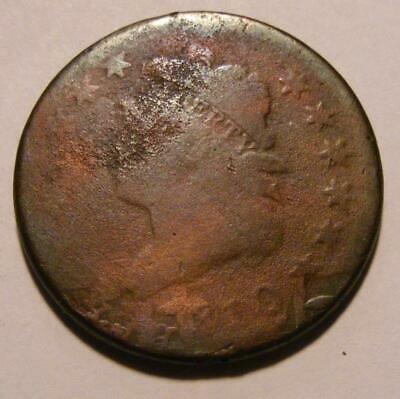 Nice 1810 Classic Head Large Cent - Overstruck