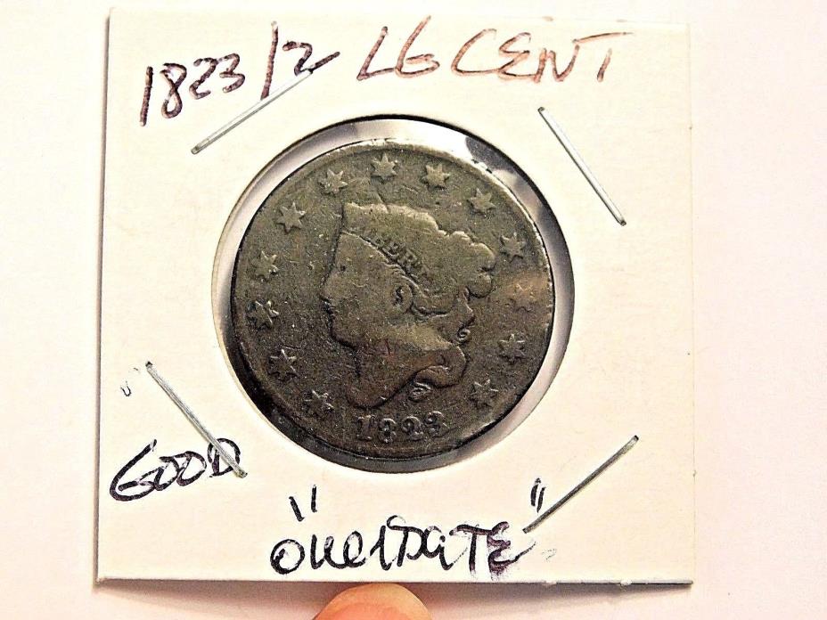 1823/2 Large Cent