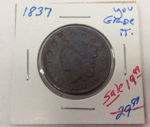 1837 Large Cent
