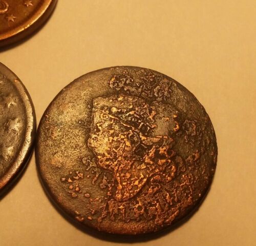 LARGE CENTS. 4 CORONET LARGE HEADS. Lot of 4 fillers