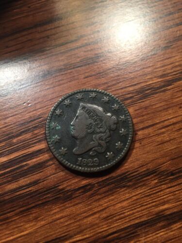 1829 Coronet Head Large Cent