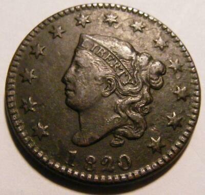 Nice 1820 Large Cent - Pleasing Circulated Coin