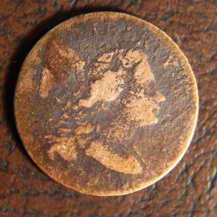 1794 Capped Liberty Large Cent, Head of 1794, S-61, R-4