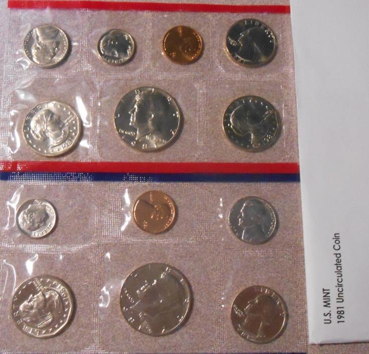 1981 P & D mint set