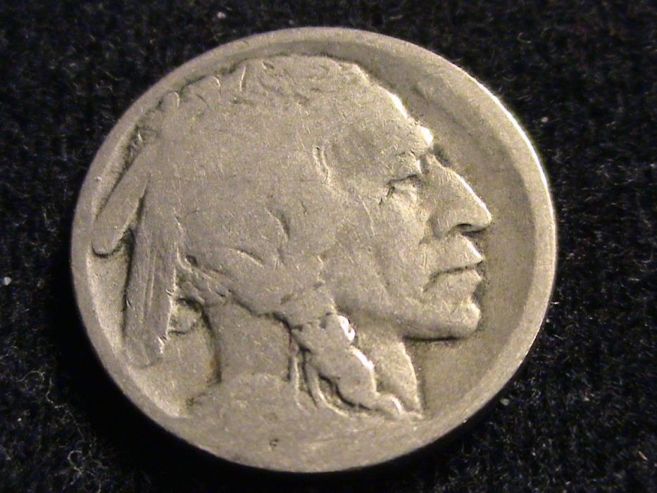 1915 S Buffalo Nickel, partial date, key date    N1860