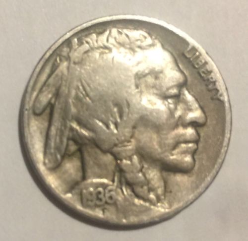 1936 five cents USD Bufalo