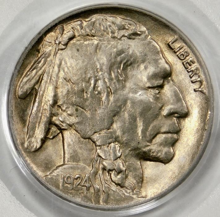 PCGS MS64 1924 Buffalo Nickel