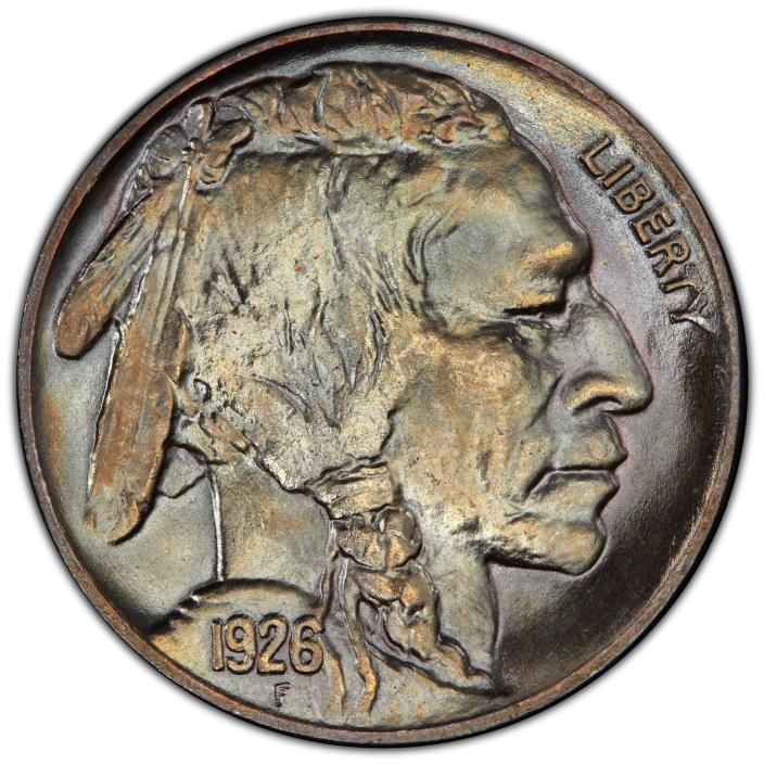 1926 Buffalo Nickel 5C PCGS MS67+ CAC Approved (36818061) Gorgeous Gem