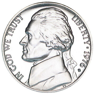 1976 S Jefferson Nickel Gem Proof Coin