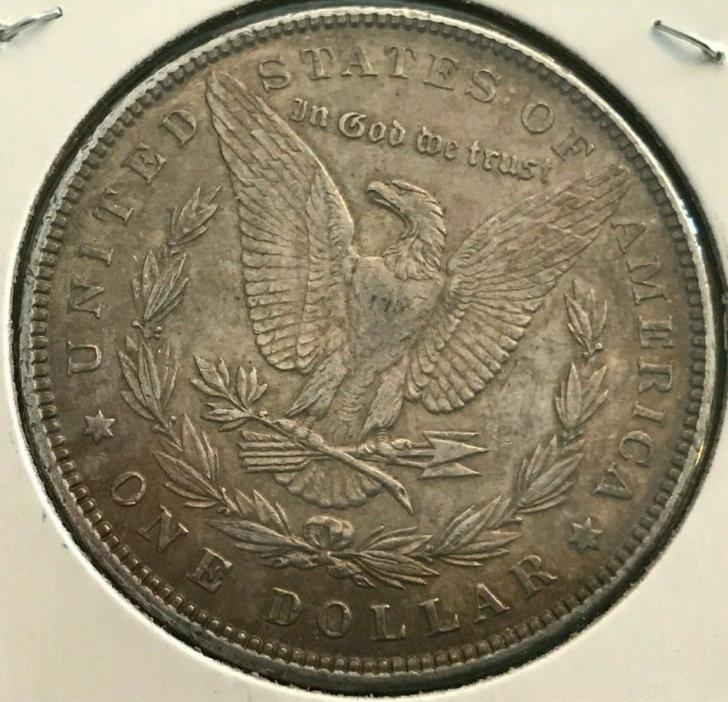 1896 Morgan Silver Dollar - Toned