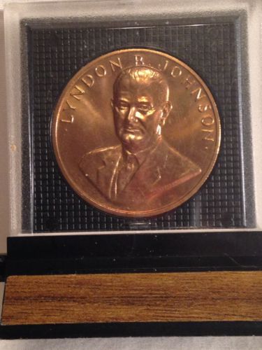 Commemorative Presidential Coin President of the United States Lyndon Johnson