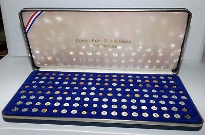 Coins of the U.S. in Miniature with Certificate / Case, 92+ Sterling Silver