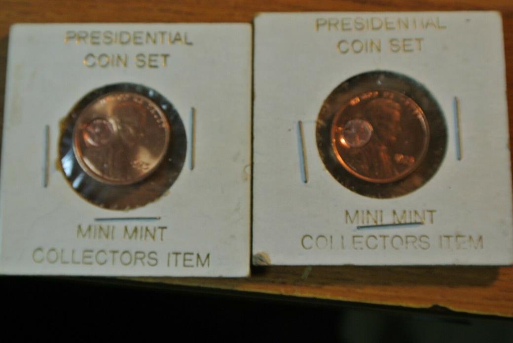 Mini Mint Collectors Item Presidential Coin Set