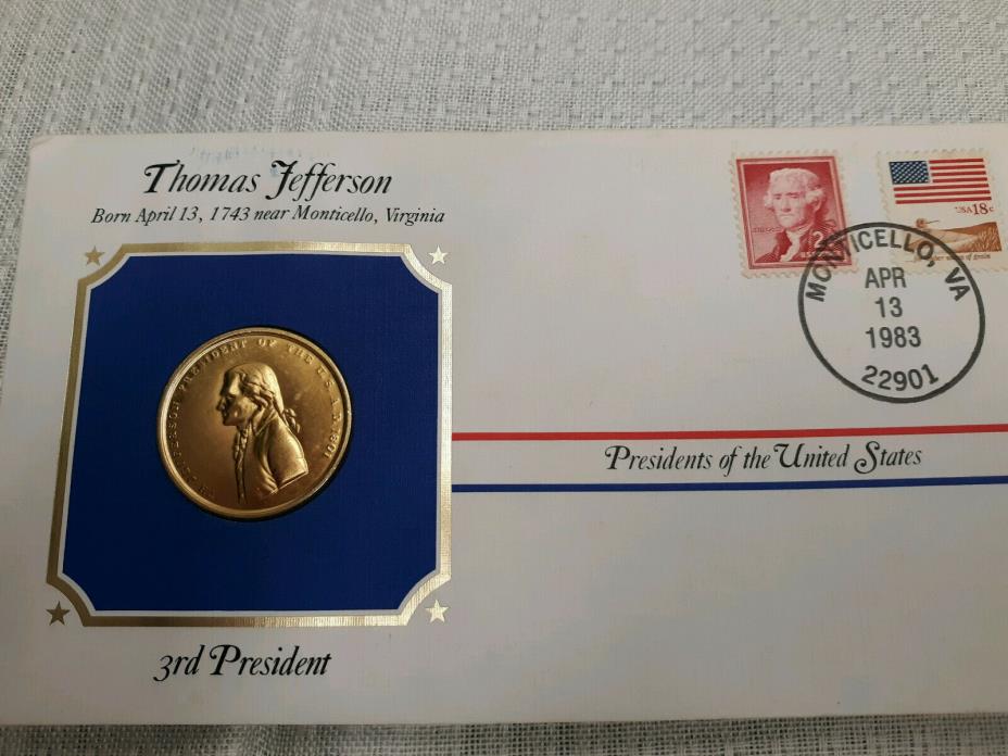 Thomas Jefferson Commemorative Gold Medal