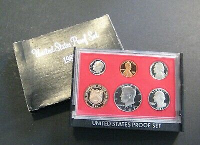 1982  U.S. MINT PROOF COIN SET - 5 Coin Set * Free Shipping Deal ! *